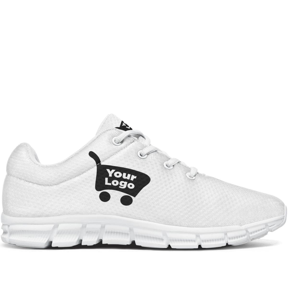 Custom print-on-demand active sneakers