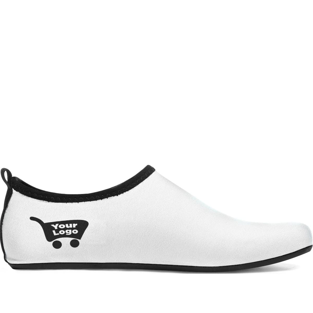 Custom print-on-demand aqua barefoot shoes