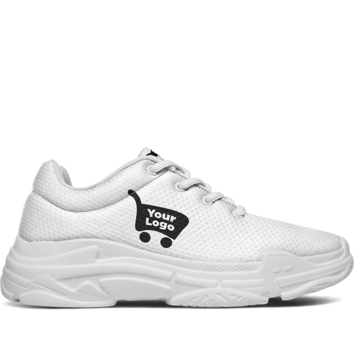 Custom print-on-demand chunky sneakers