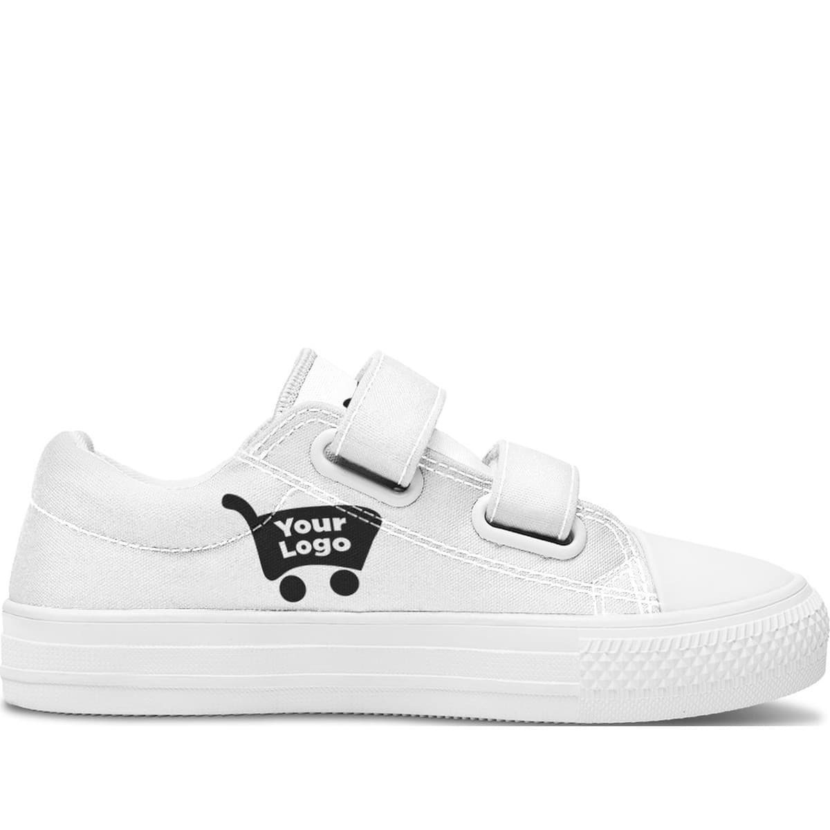 Custom print-on-demand kids low top sneakers