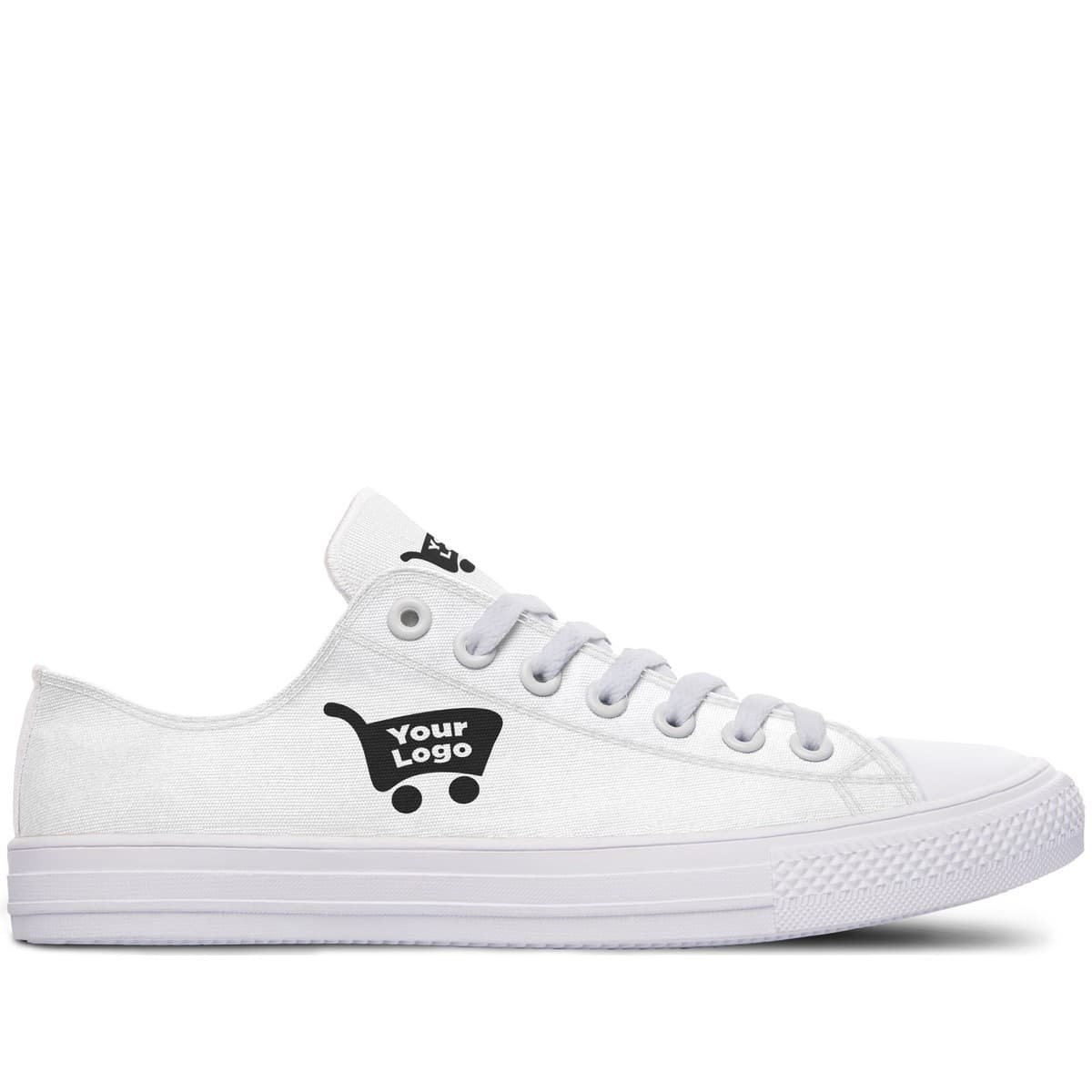 Custom print-on-demand low top sneakers