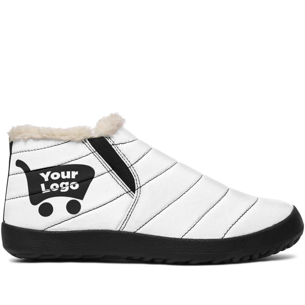 Custom print-on-demand winter sneakers
