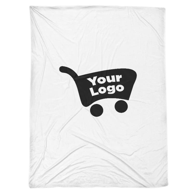 Custom print-on-demand blanket