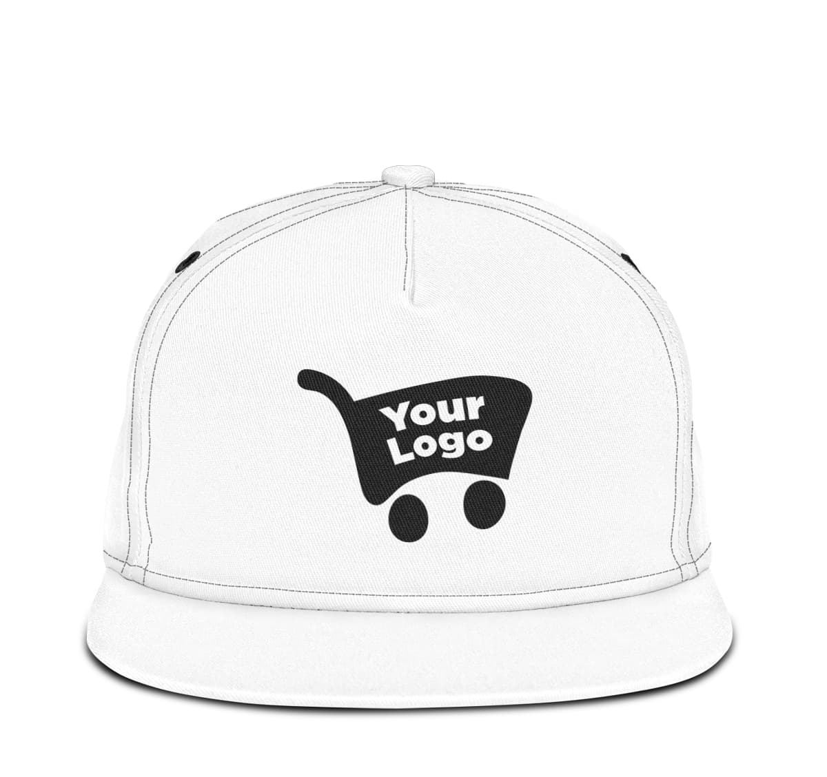 Custom print-on-demand snapback cap