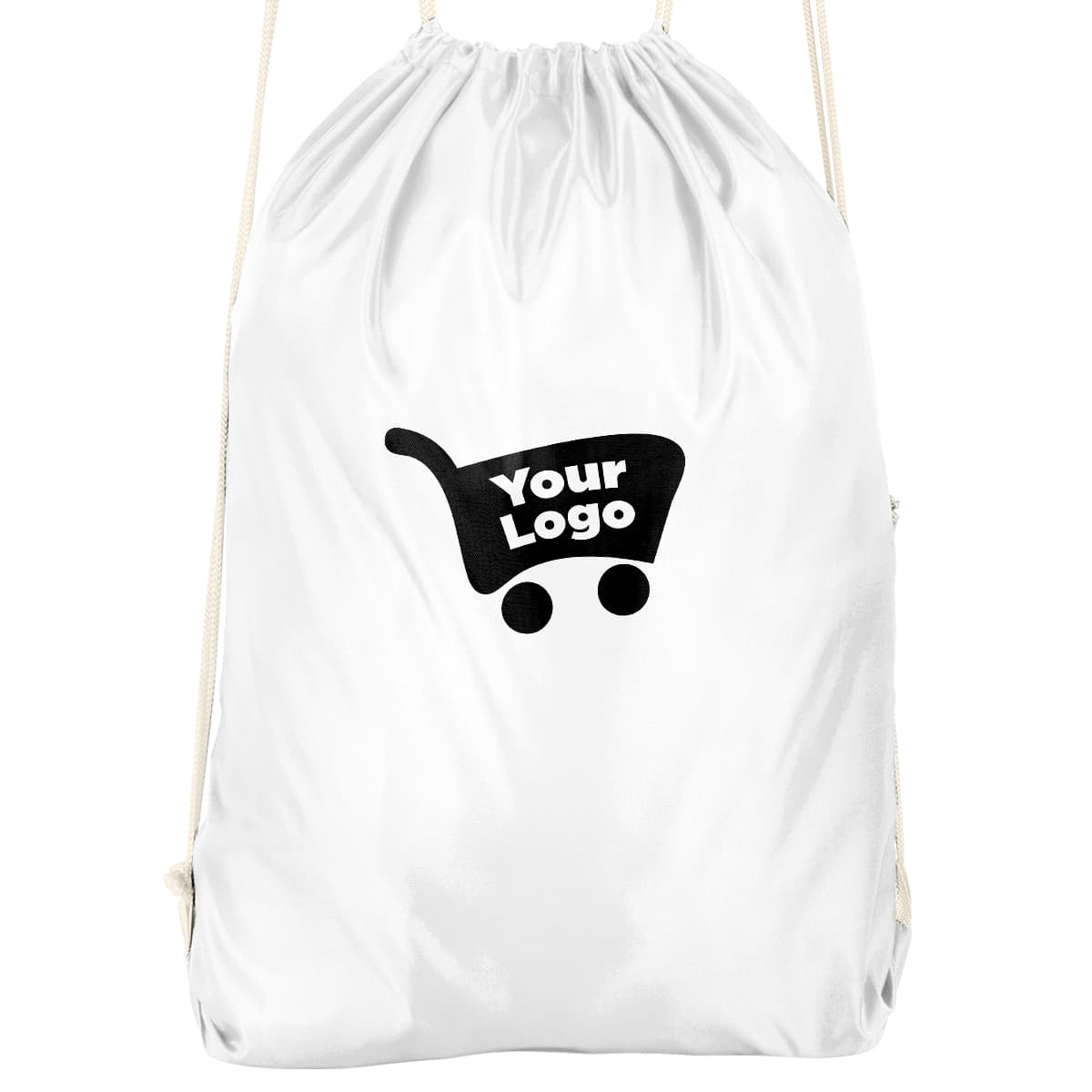 Custom print-on-demand string bags
