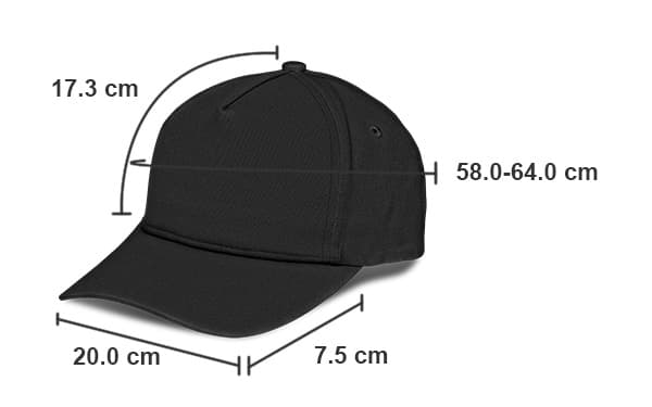 Unisex size guide chart